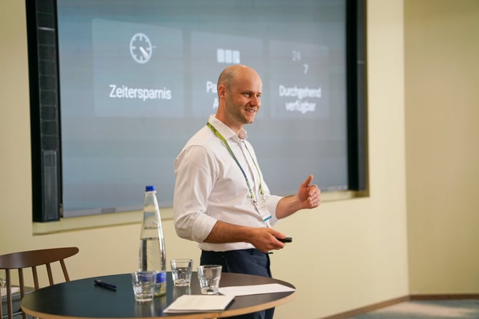 Vinzenz Count von Brühl, Managing Director of MICE Portal, delivers a keynote at the MICE Executive Circle 2026 (MEC 2026) at Lake Starnberg. He presents MICE Core, MICE Portal’s AI layer, and outlines the transition from reactive chat assistants to autonomous, project-based AI agents in digital event sourcing, highlighting the future of artificial intelligence and strategic MICE management.