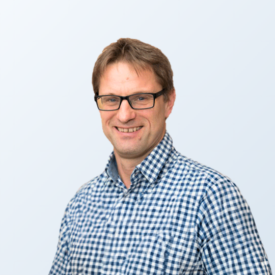 Portrait von Michael Deimel, dem Leiter der Software Entwicklung bei MICE Portal.